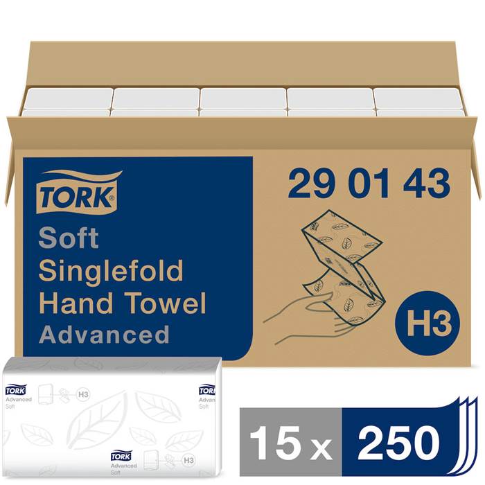 Handduk H3 Single Adv 3750/fp