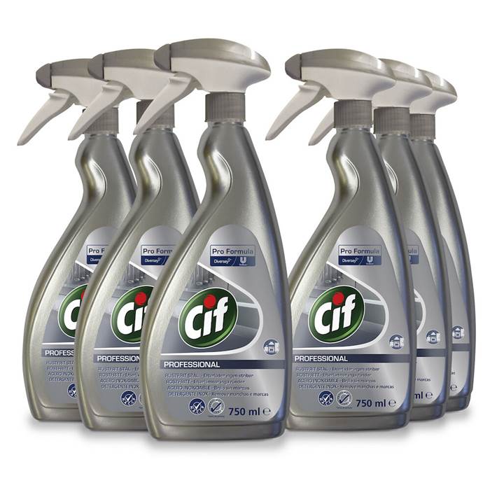 Rengöring Rostfritt Cif Pro - 3