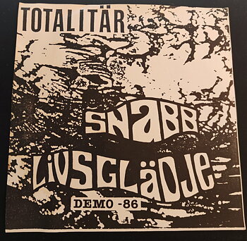 Totalitär – Snabb Livsglädje - Demo -86 - EP (secondhand)