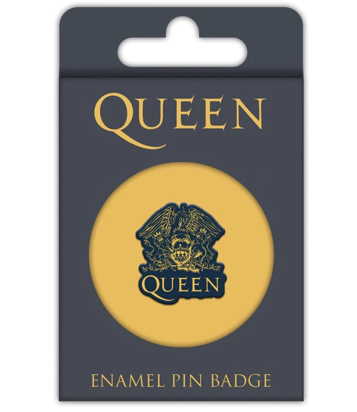 Queen Logo Pin Badge