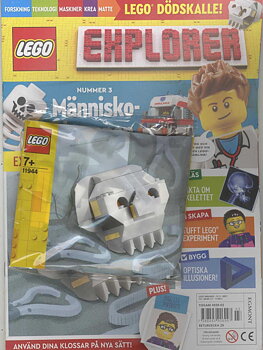Lego Explorer nr 3 2021 Människokroppen