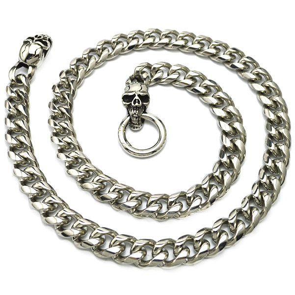Halsband Biker Skull (665x13x6 mm) - 2