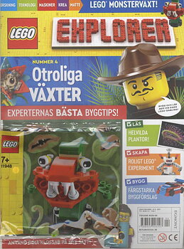 Lego Explorer nr 4 2021 Otroliga växter