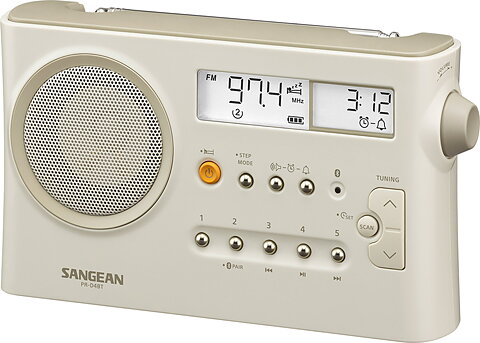 Sangean Bluetooth Radio Pastel