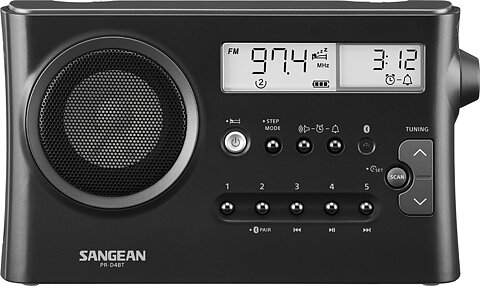 Sangean Bluetooth Radio Metal