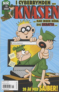 Knasen nr 15 2022, I cyberrymden kan ingen höra dig skratta...