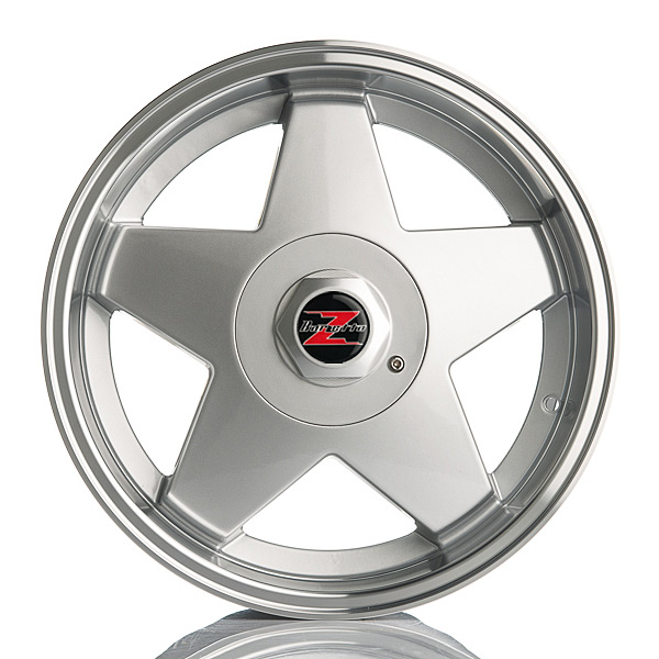 17" Barzetta Star Silver/polished 5x108