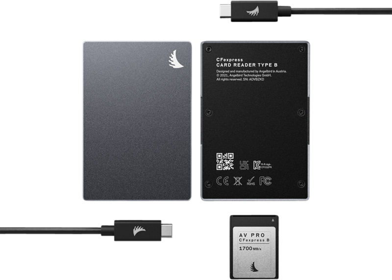 ANGELBIRD CFEXPRESS TYPE B CARD READER