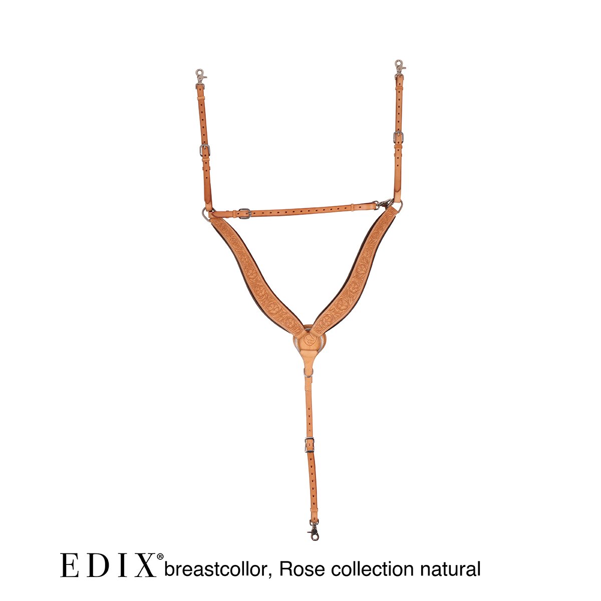 Anatomical breastcollar, Edix© Rose (incl. double padding), natural