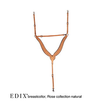 Anatomical breastcollar, Edix© Rose (incl. double padding), natural