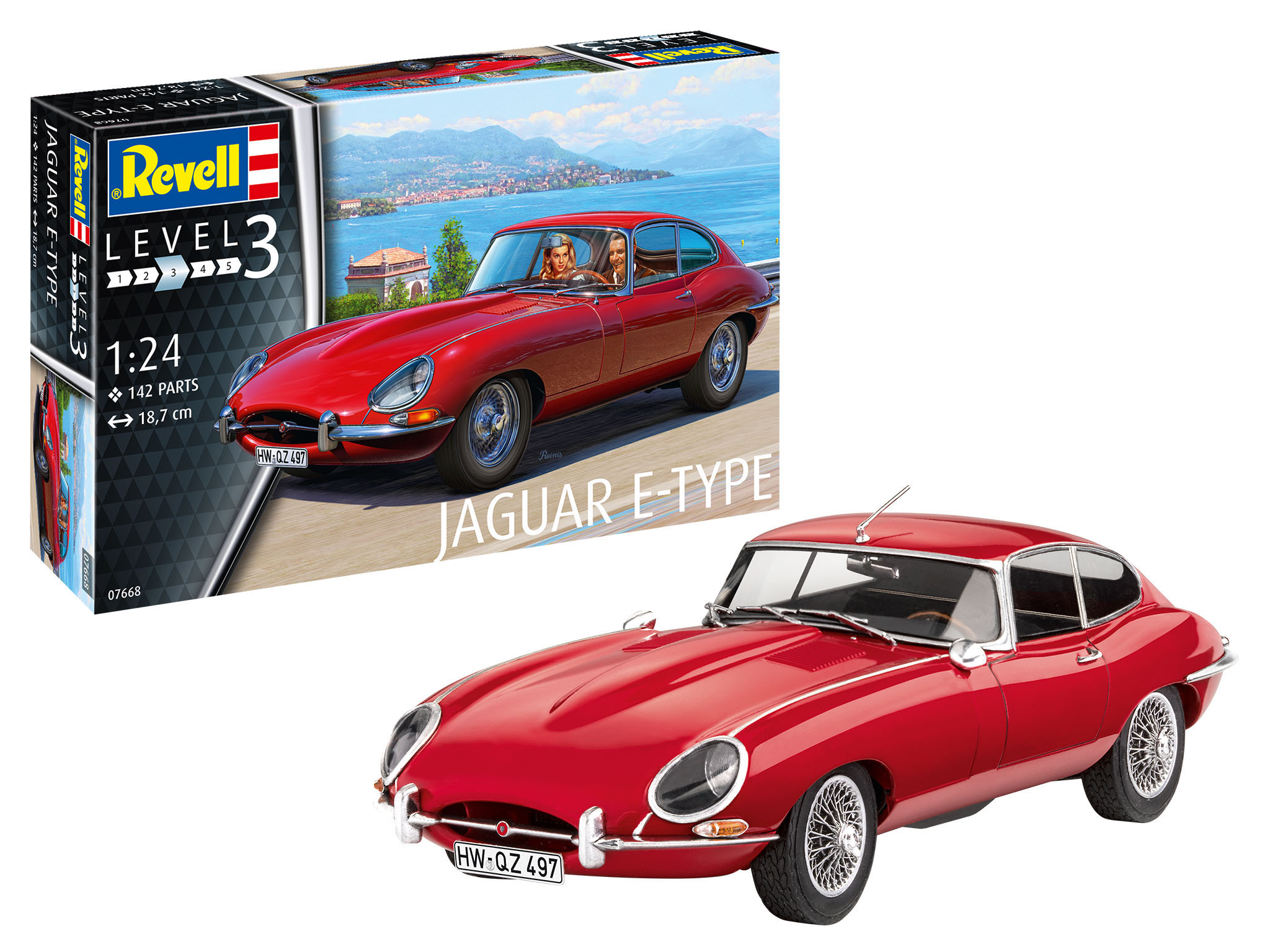 Revell 07668 Jaguar E-type 1:24