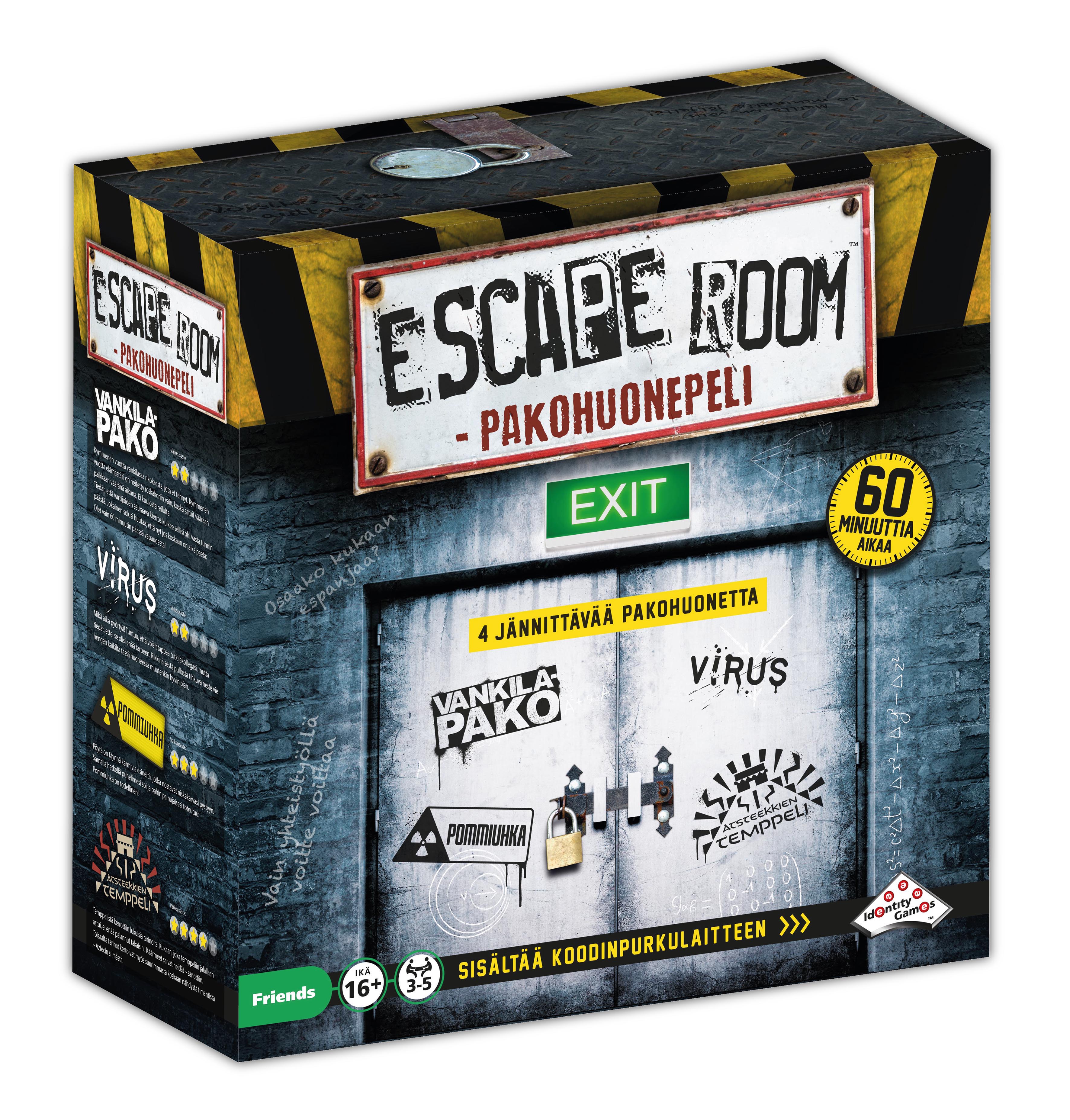 Escape Room Pakohuonepeli (finska)