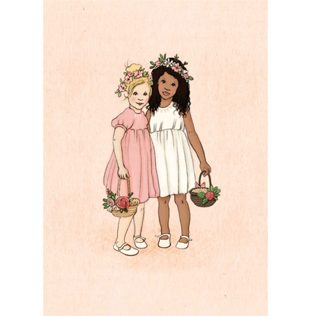Blossom Buddies, Postcard - Vykort från Belle & Boo