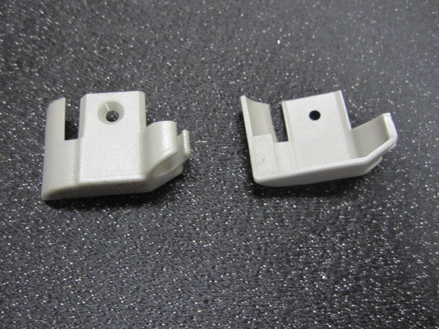 End cap Drip strip Cabby right + left pair