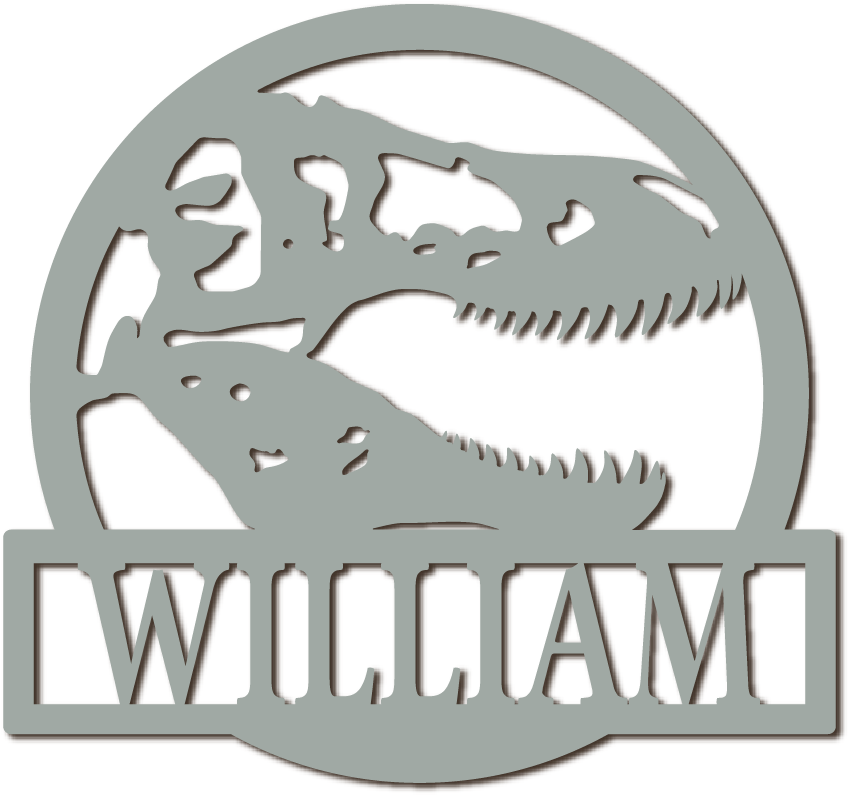 Dinosaurie Träskylt med namn - 16