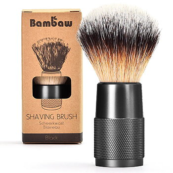 Bambaw Rakborste Metall Black