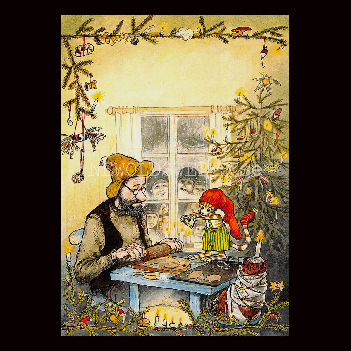 Julbesök No: 1 - Pettson och Findus - Sven Nordqvist - 150