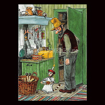 Tomtemaskinen No: 10 - Pettson och Findus - Sven Nordqvist - 150