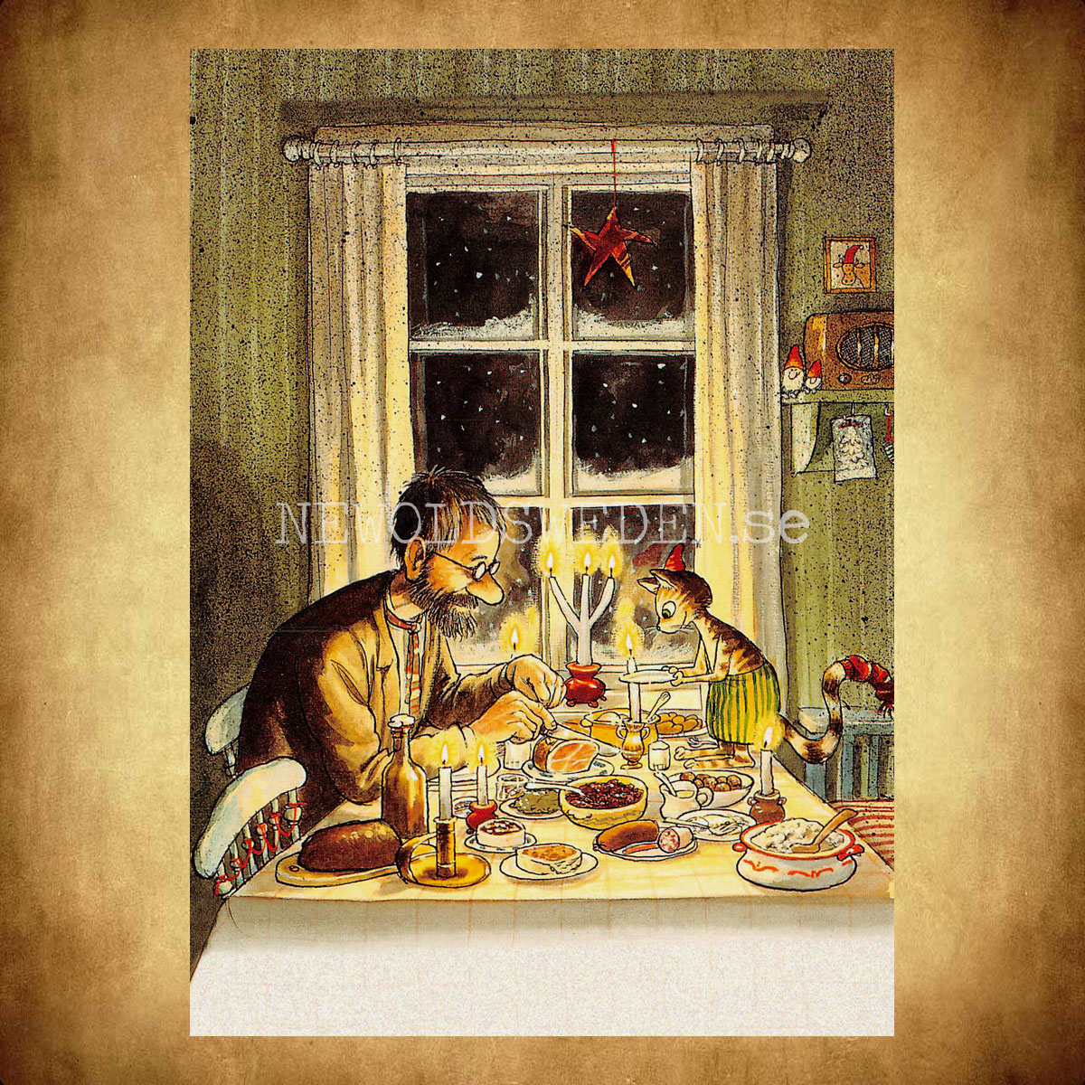 Julbesök No: 21 - Pettson och Findus - Sven Nordqvist - 150 - 2