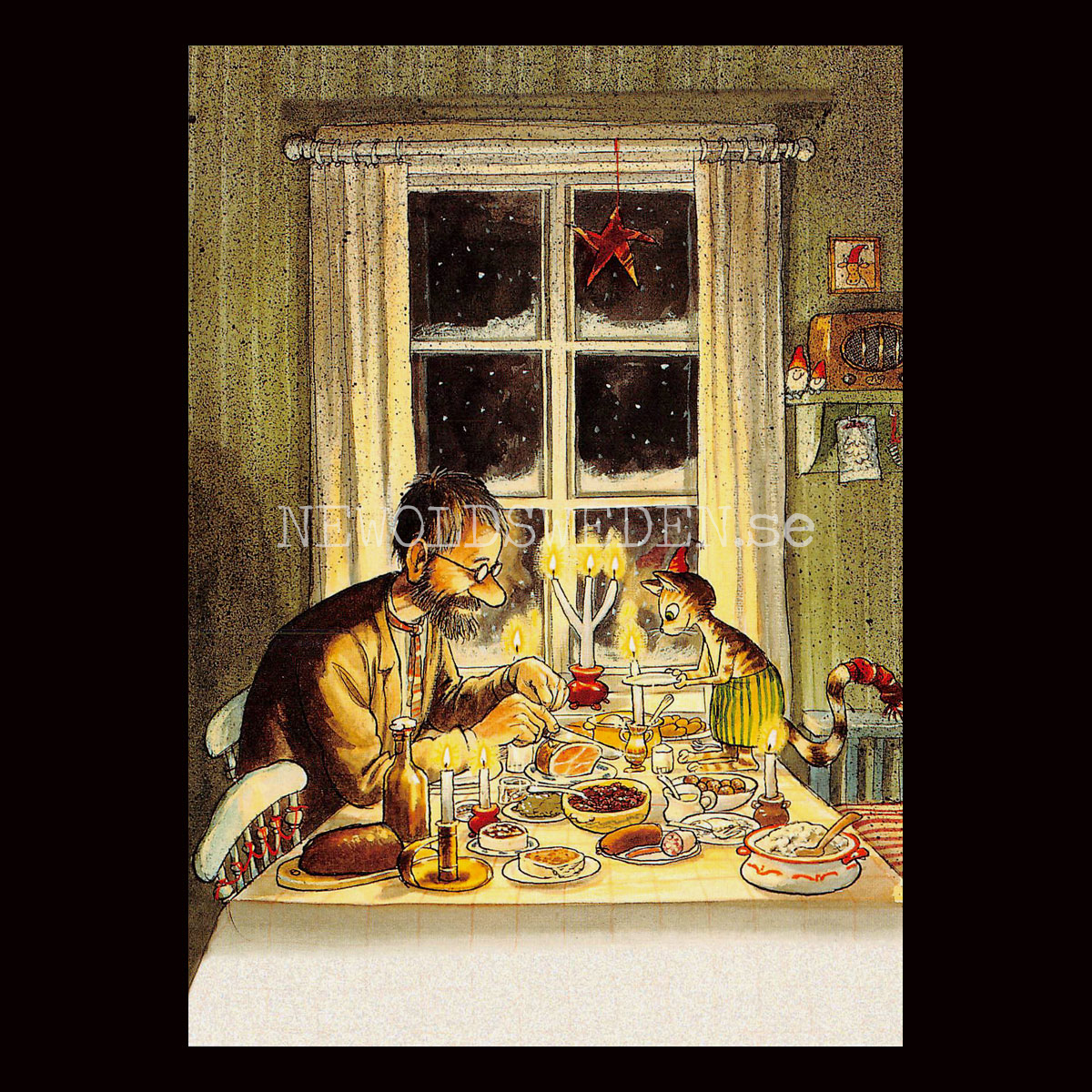 Julbesök No: 21 - Pettson och Findus - Sven Nordqvist - 150
