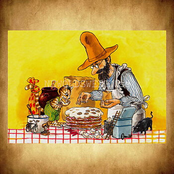 Pannkakstårtan No: 19 - Pettson och Findus - Sven Nordqvist - 150
