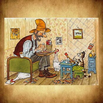 Flyttar ut No: 18 - Pettson och Findus - Sven Nordqvist - 150