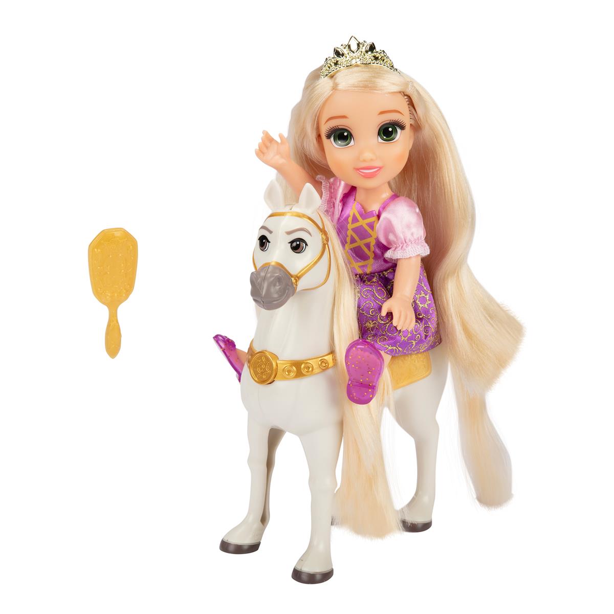 Disney Princess Rapunzel Docka Petite & Maximus - 6