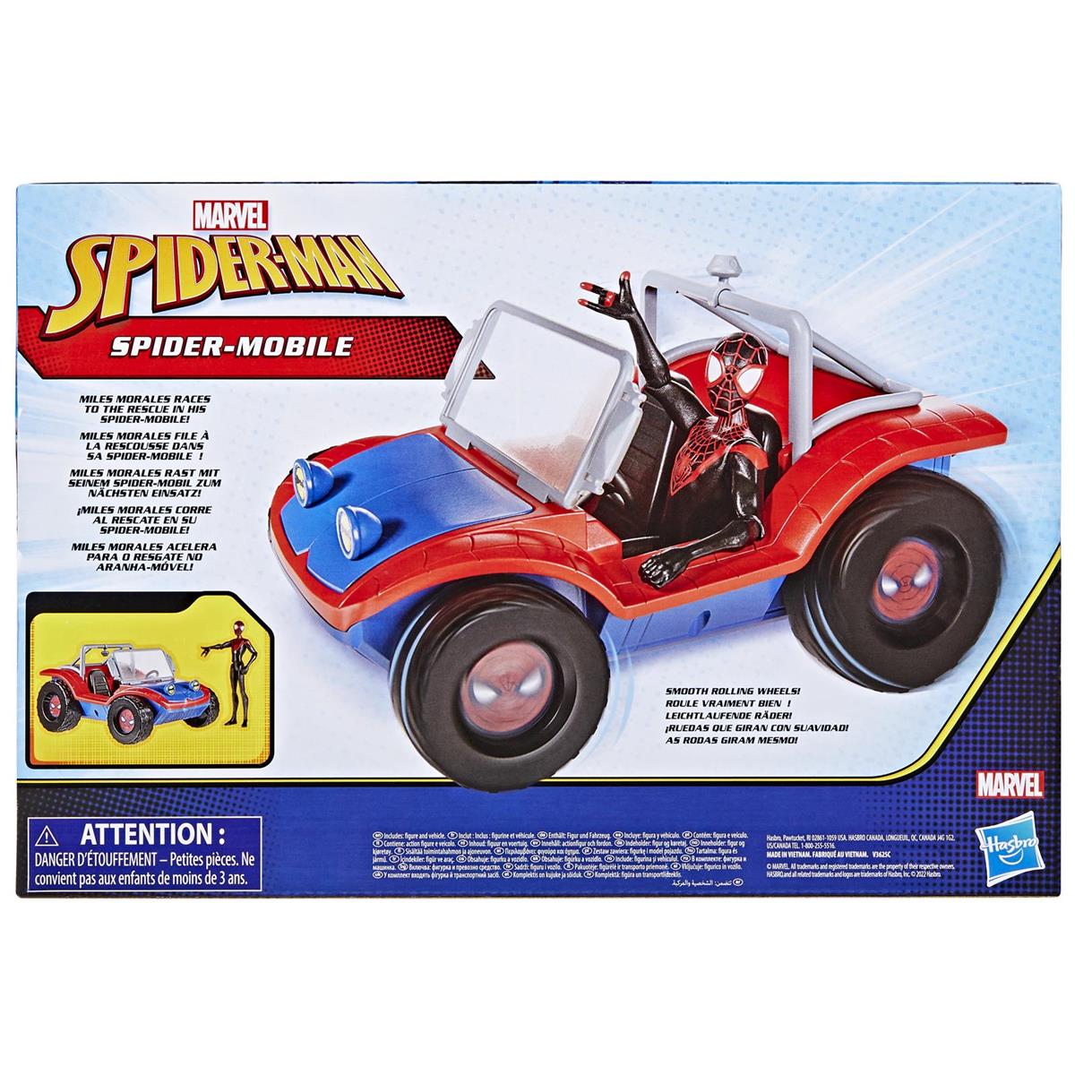 Marvel Spider-Man Miles Morales Figur med Fordon - 3