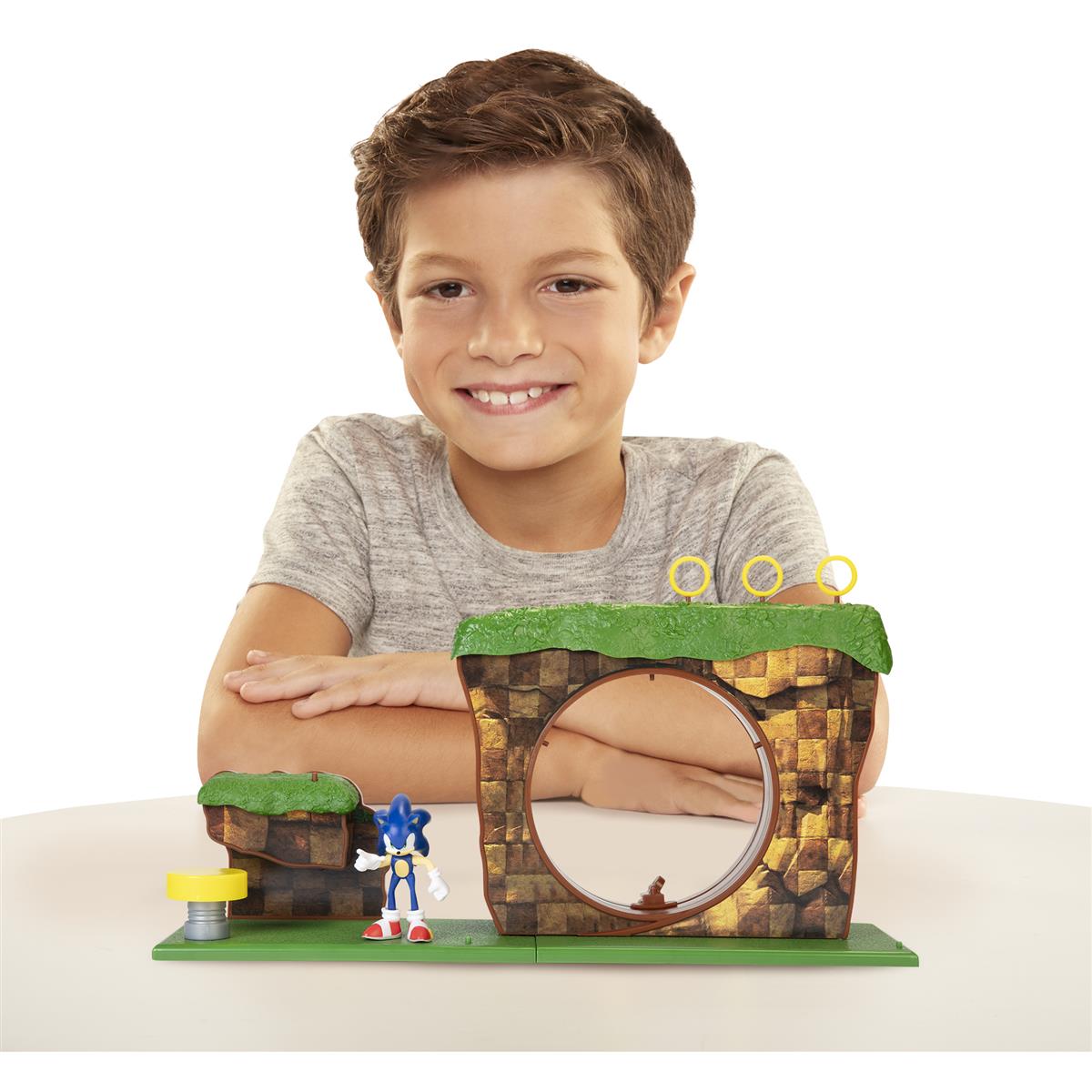 Sonic Green Hill Zone Playset - 4