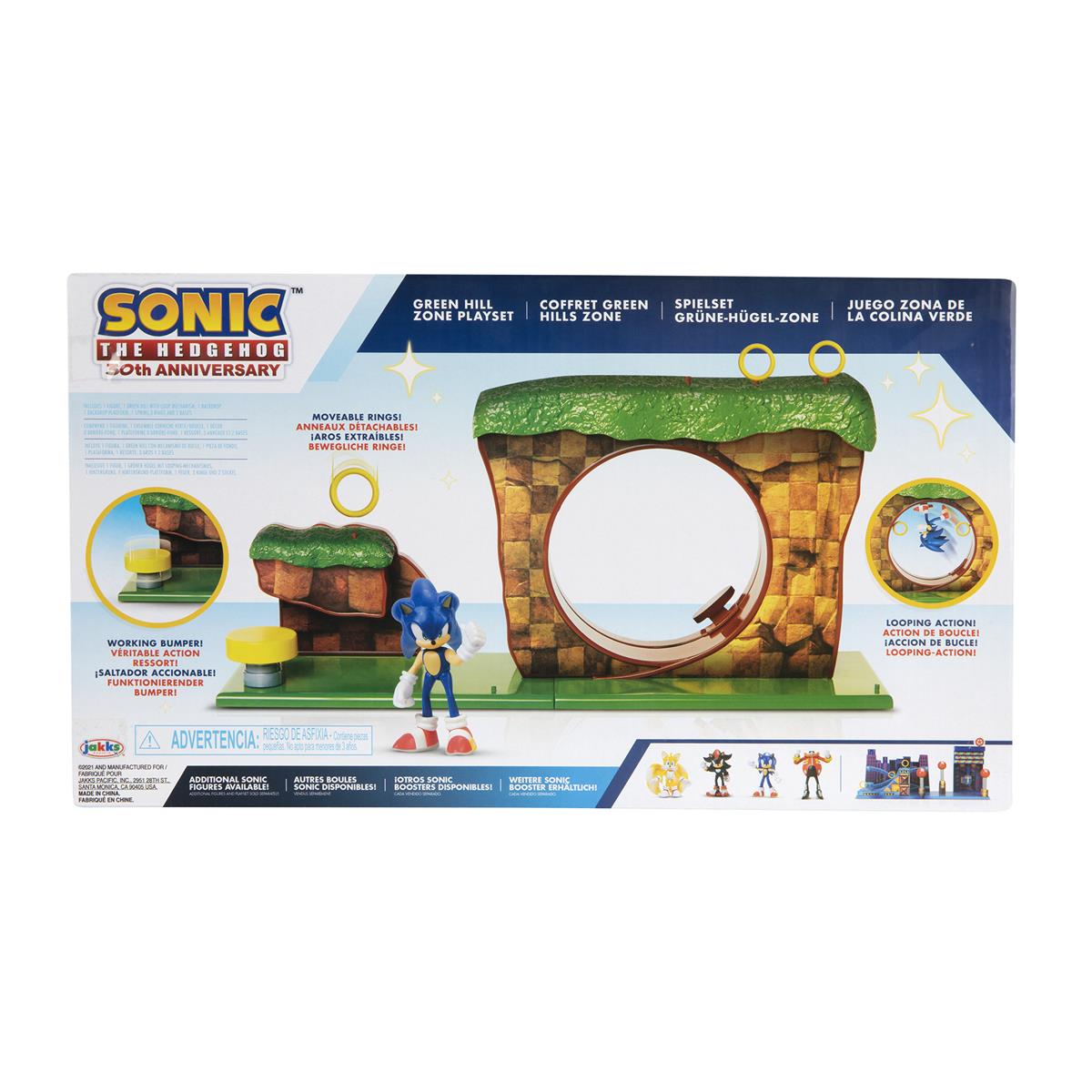 Sonic Green Hill Zone Playset - 2