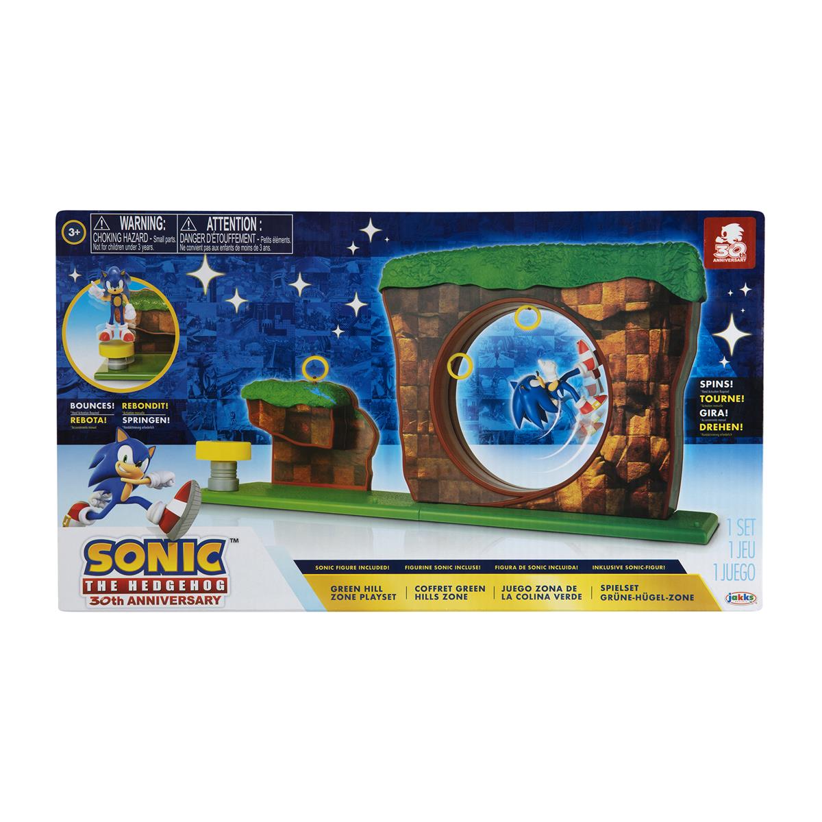 Sonic Green Hill Zone Playset - 3