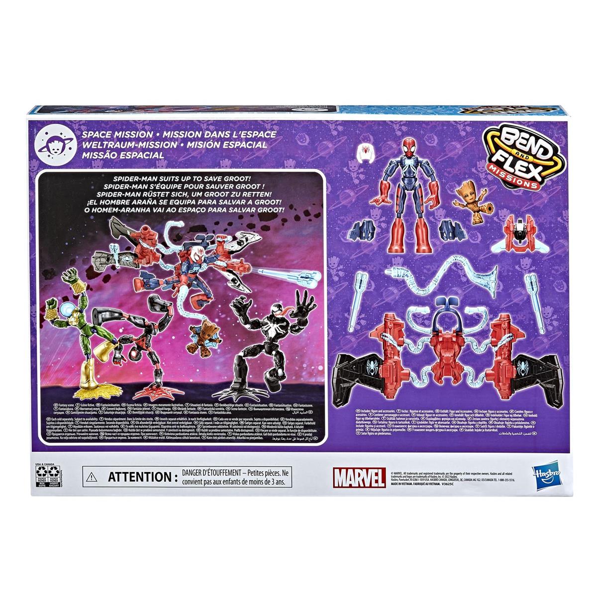 Spider-Man Bend and Flex Space Mission Flex-Jet - 4