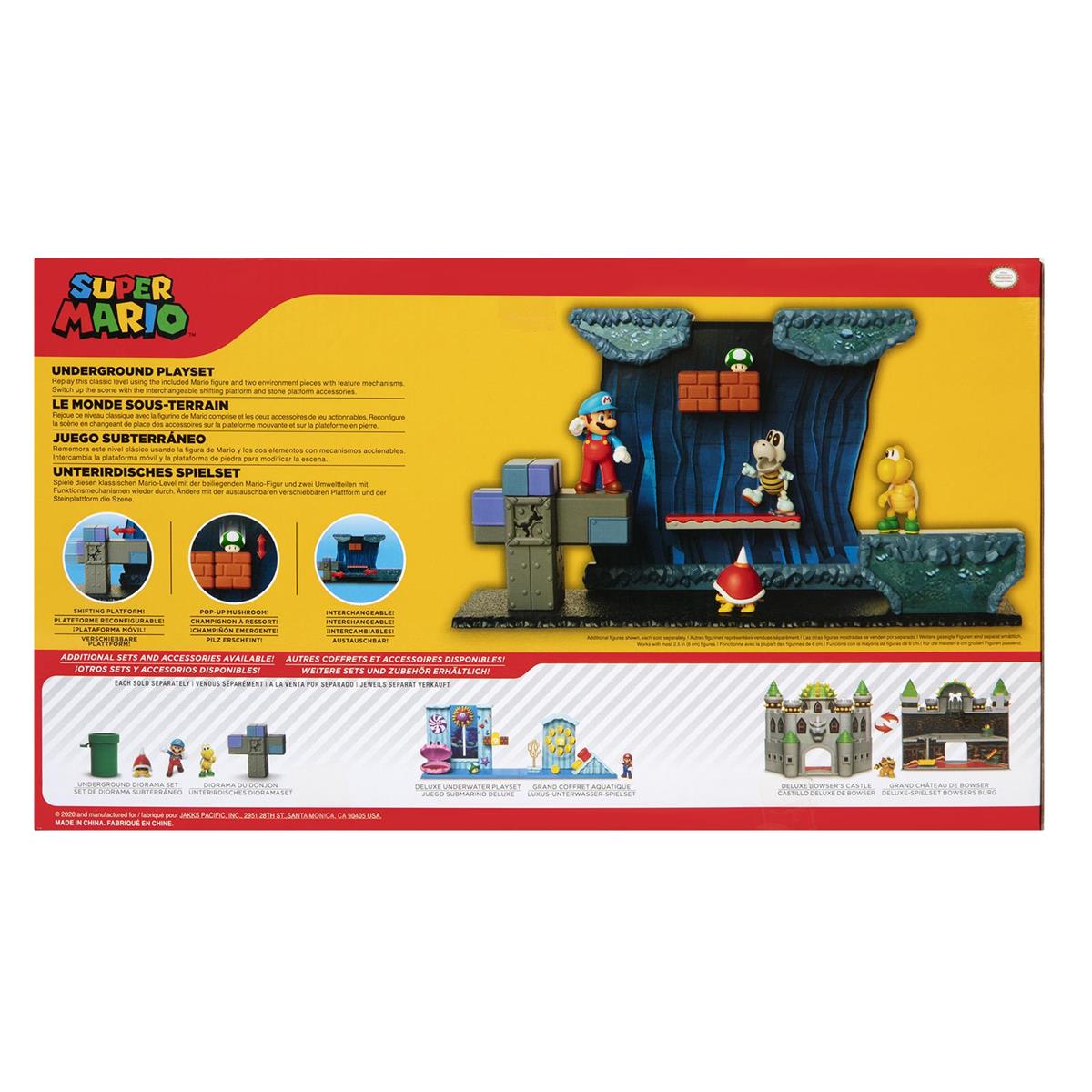 Nintendo Super Mario Underground Playset - 2
