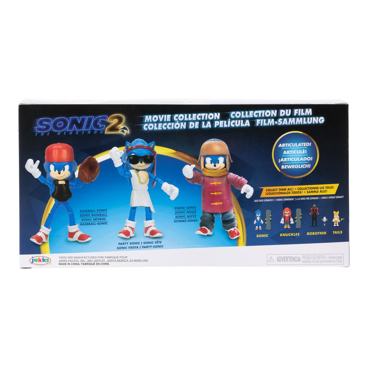 Sonic movie 2 Articulated Figure Pack 3-pack - 2