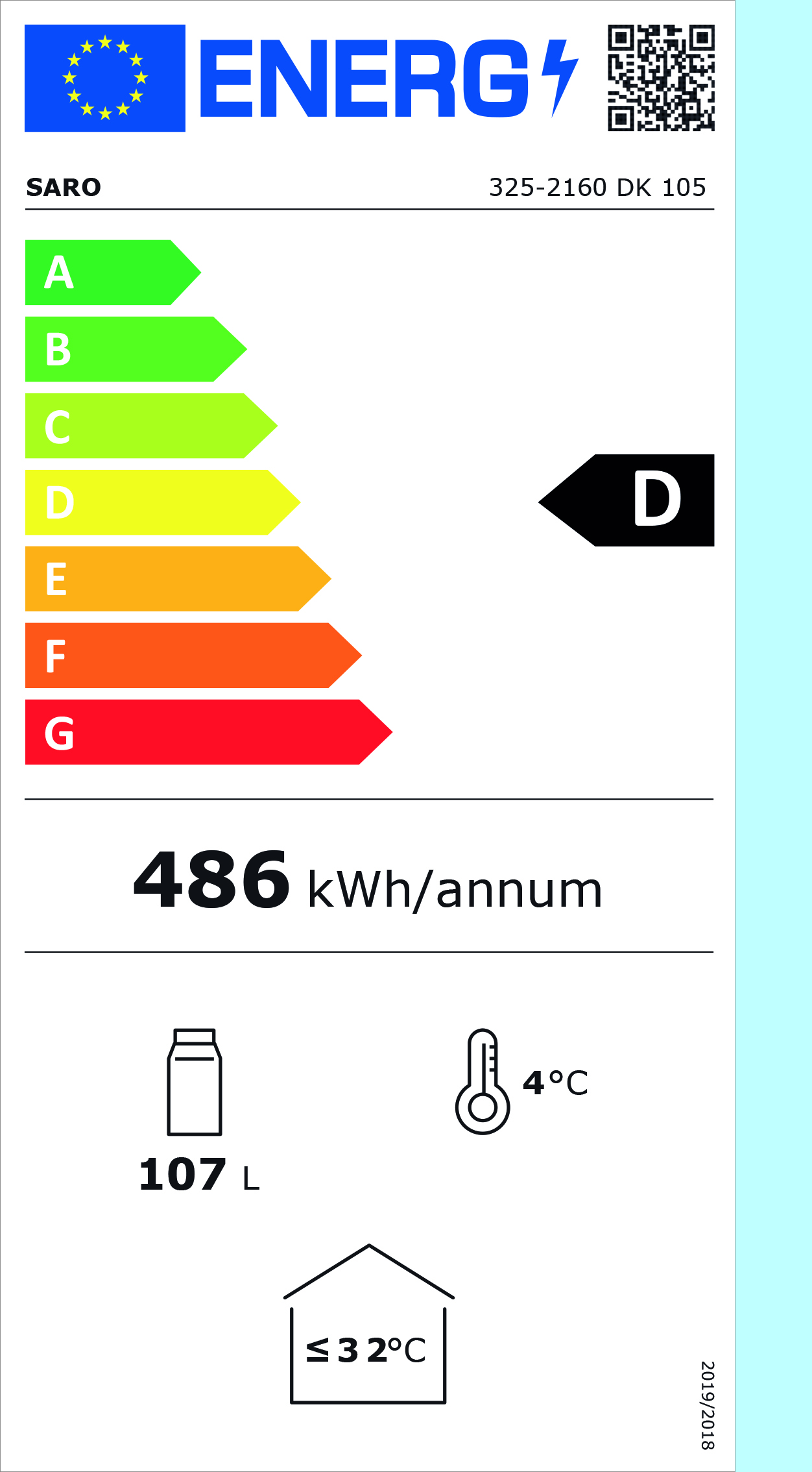 Exposure cooling - Extra Slim, model DK 105 - 2
