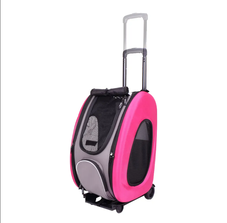  EVA Pet Carrier/Wheeled Carrier – FC1008-BR- Chocolate - 8
