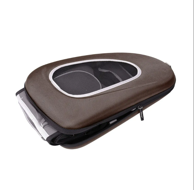  EVA Pet Carrier/Wheeled Carrier – FC1008-BR- Chocolate - 5