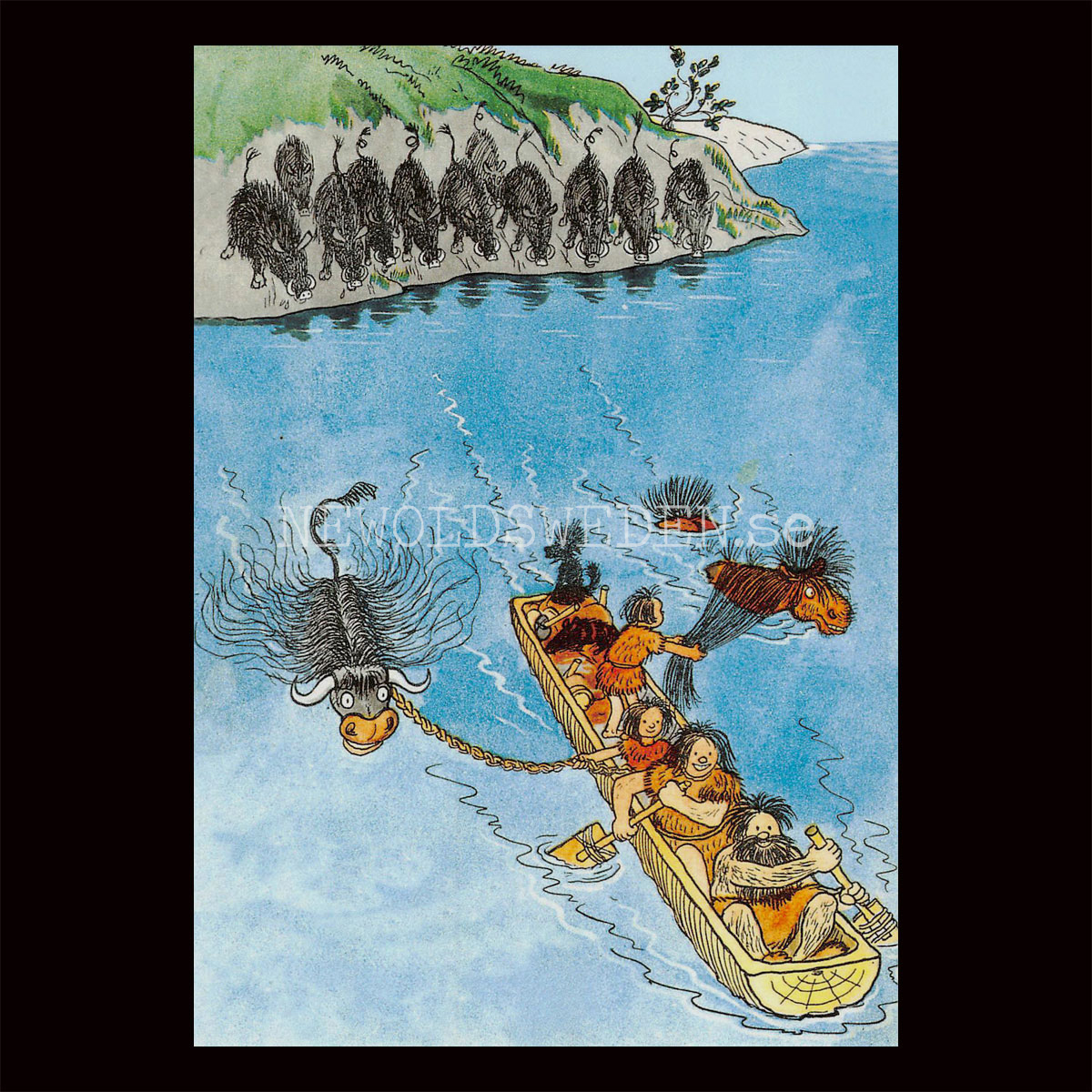 Barna Hedenhös Kanoten No: 2 - Bertil Almqvist - 200