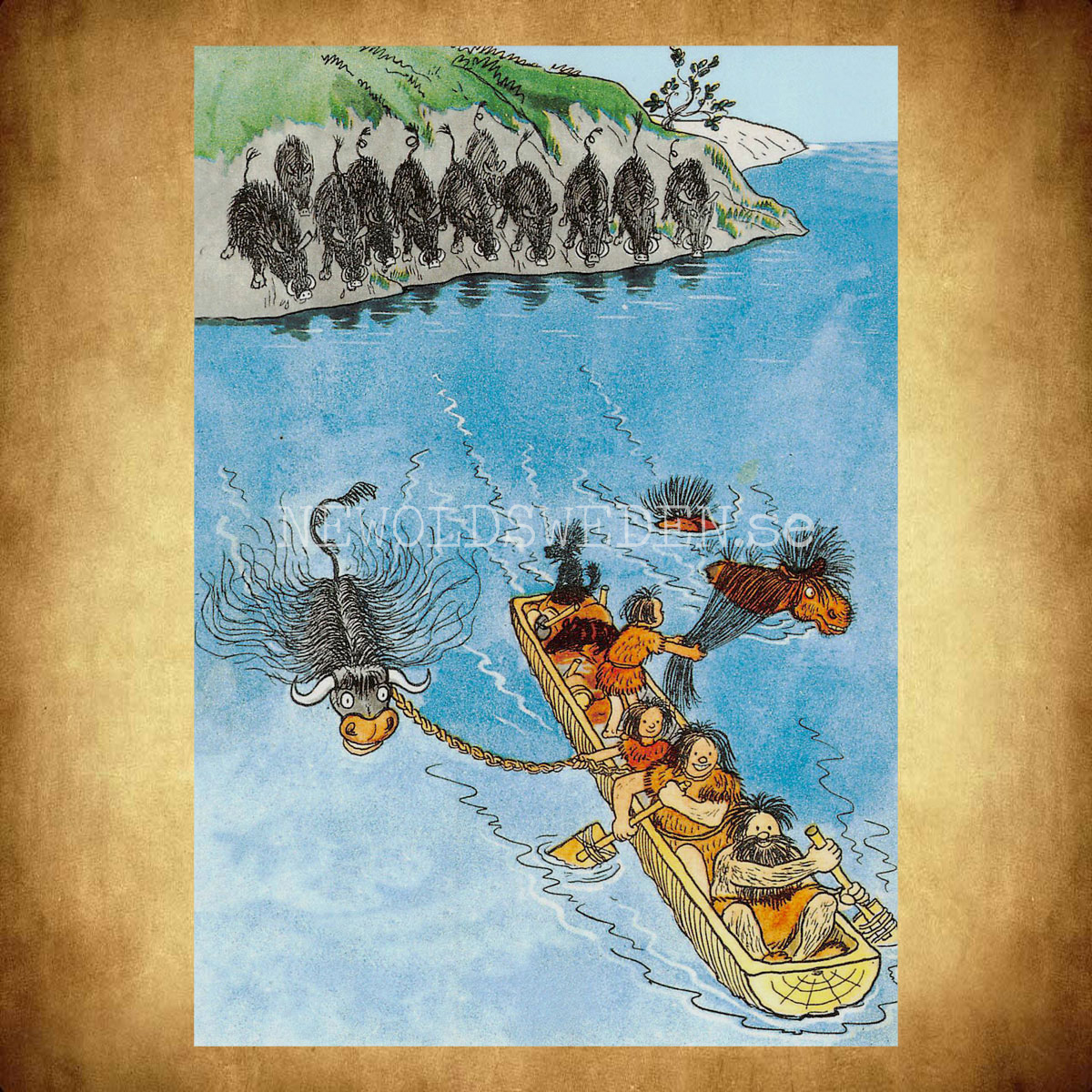 Barna Hedenhös Kanoten No: 2 - Bertil Almqvist - 200 - 2