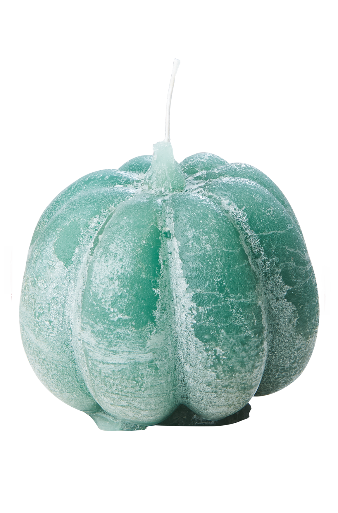 Pumpkin - Candle - Pumpkin candle - Sea green - Ø10xH10 cm - 2