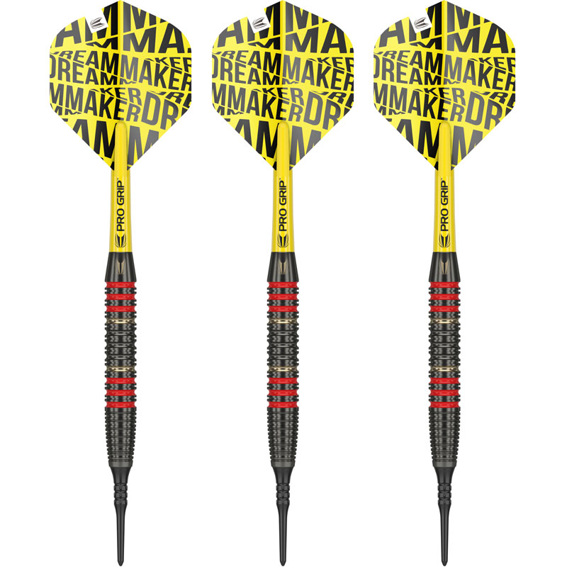 Target Dimitri van den Bergh Brass Darts SOFTTIP 18g