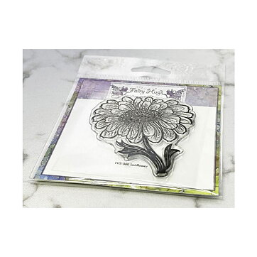 Fairy Hugs Clear Stamps - Sunflower