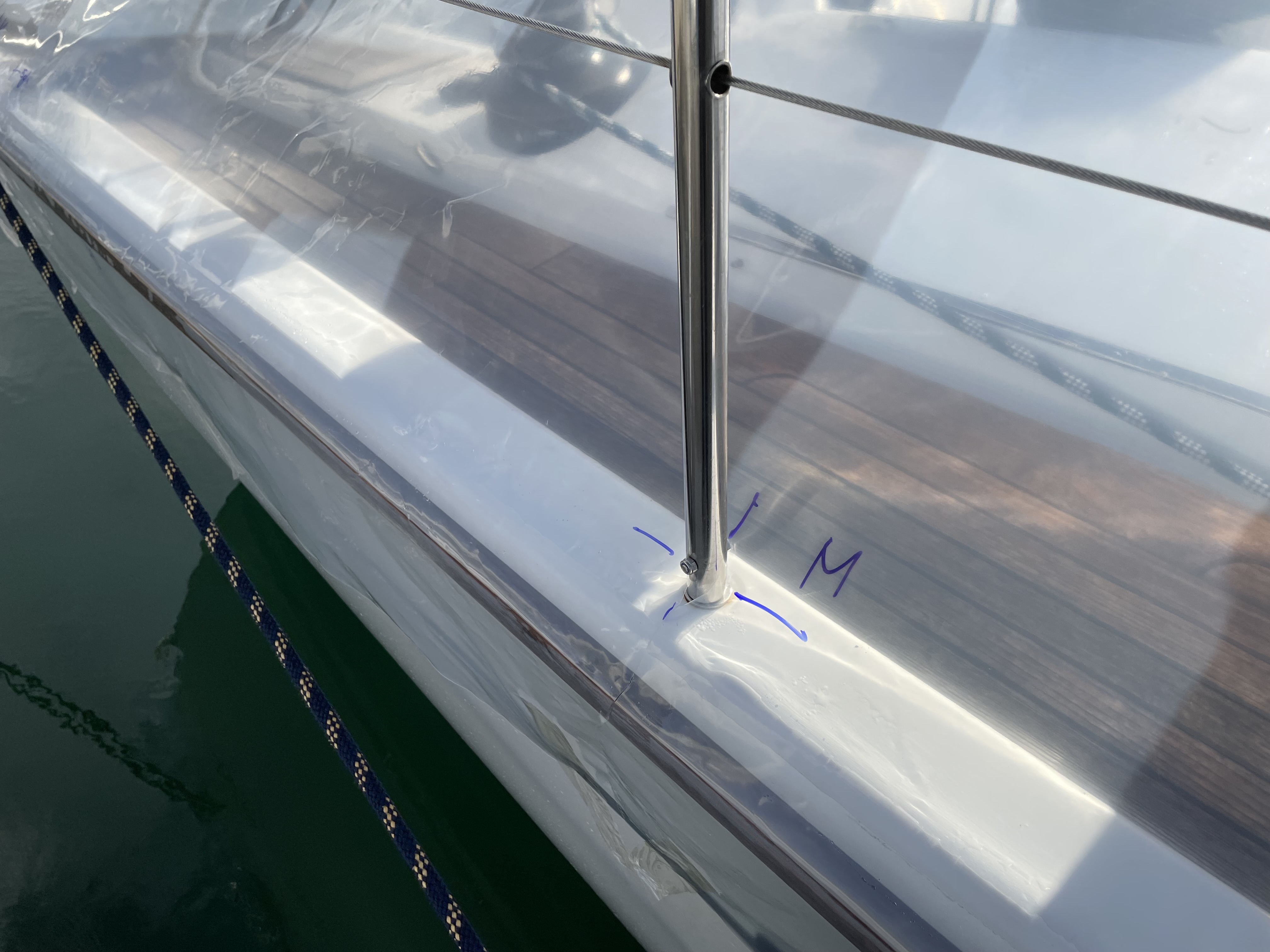 mallning täckning Dehler 41