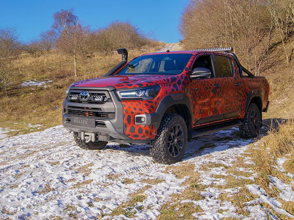 Toyota Hilux Invincible-X 2021+ Grille Kit - Triple-R 750 Elite - 3