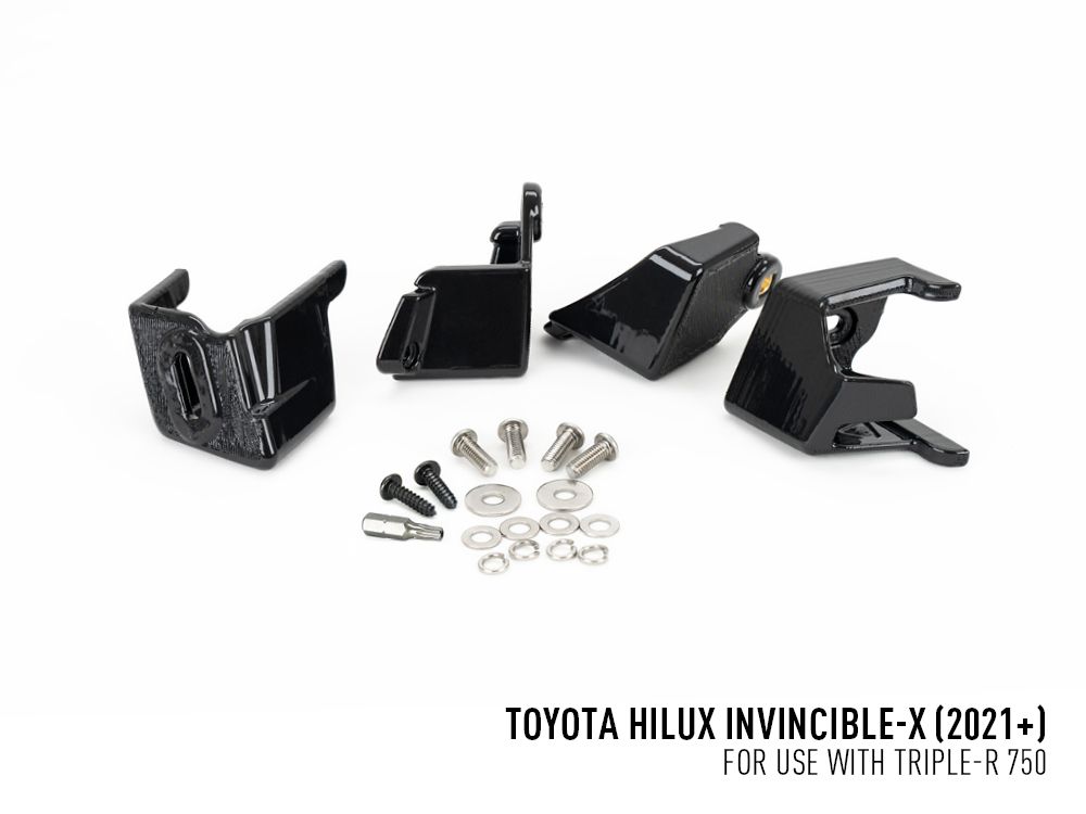 Toyota Hilux Invincible-X 2021+ Grille Kit - Triple-R 750 - 4