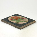 Aimo Nietosvuori (Landskapsblommor 1974) Rectangular Wall Plaque with Spruce Motif 17 cm  [Sample Images]
