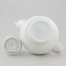 Karin Björquist (Bell 1980) Swelling Teapot with Blue Flower Decor