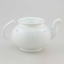 Karin Björquist (Bell 1980) Swelling Teapot with Blue Flower Decor
