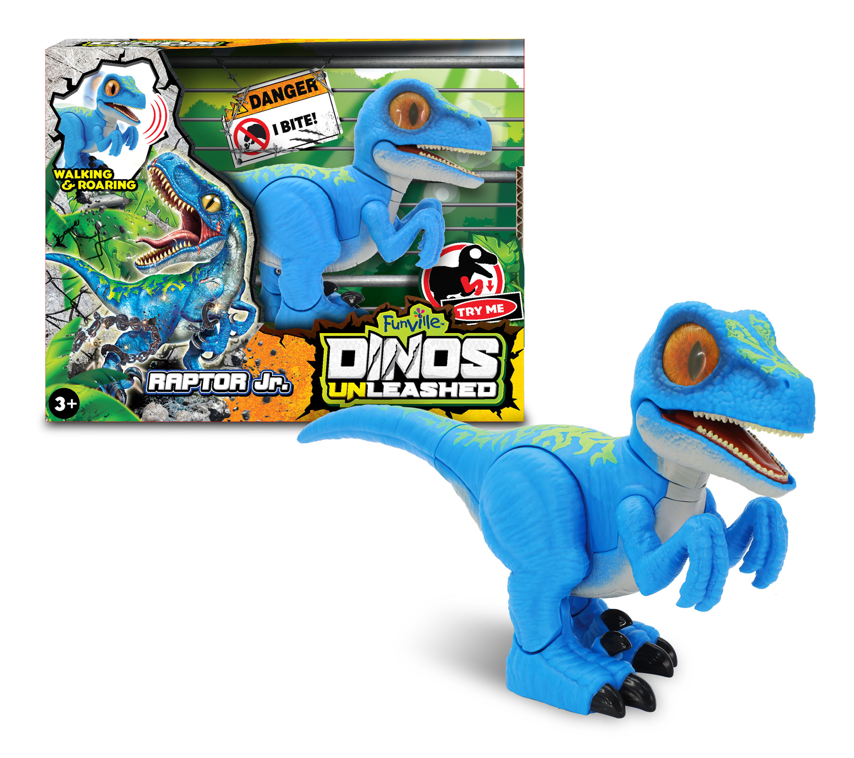 Funville Dinos Unleashed Raptor Jr. - 3