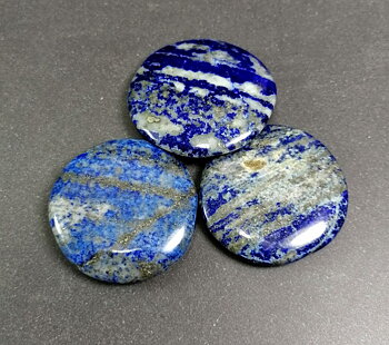 Palm Stone "No Worry Sten" - Lapis Lazuli